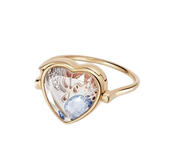 Heart Locket Ring